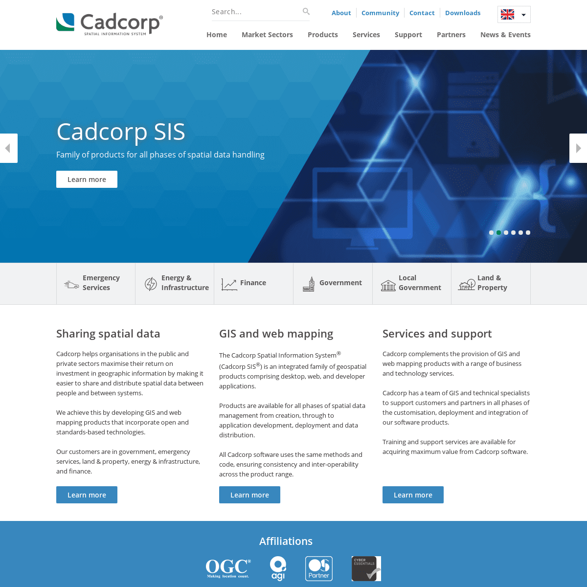 GIS & Web Mapping Software for Sharing Spatial Data | Cadcorp