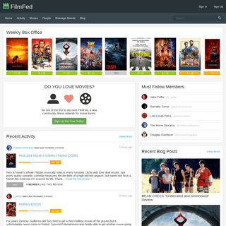 FilmFed - Movies, Ratings, Reviews, and Trailers