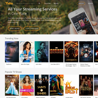 Yidio - Streaming Movie & TV Guide