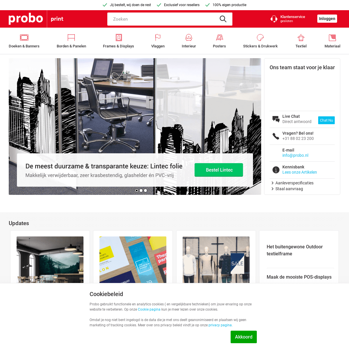 Probo.nl - Digitale print & fulfilment partner voor resellers - Probo