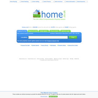 Home.co.uk: Property Search, Homes For Sale, Estate Agents, Sell Your House