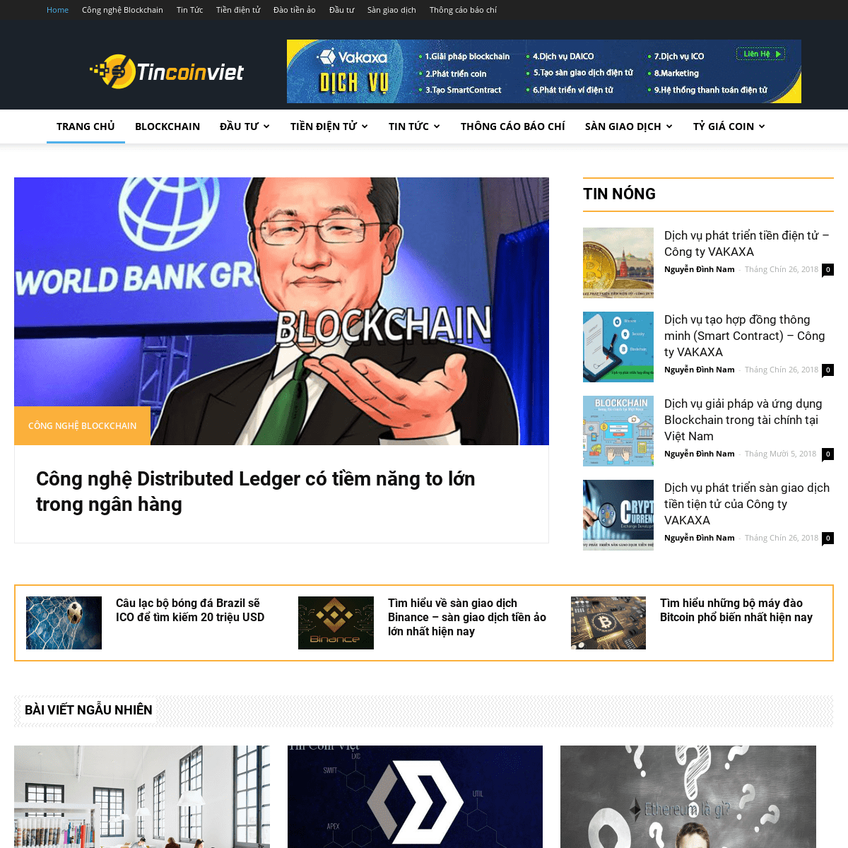 Blog tiền ảo, tin tức tiền điện tử, tin tức công nghệ Blockchain
