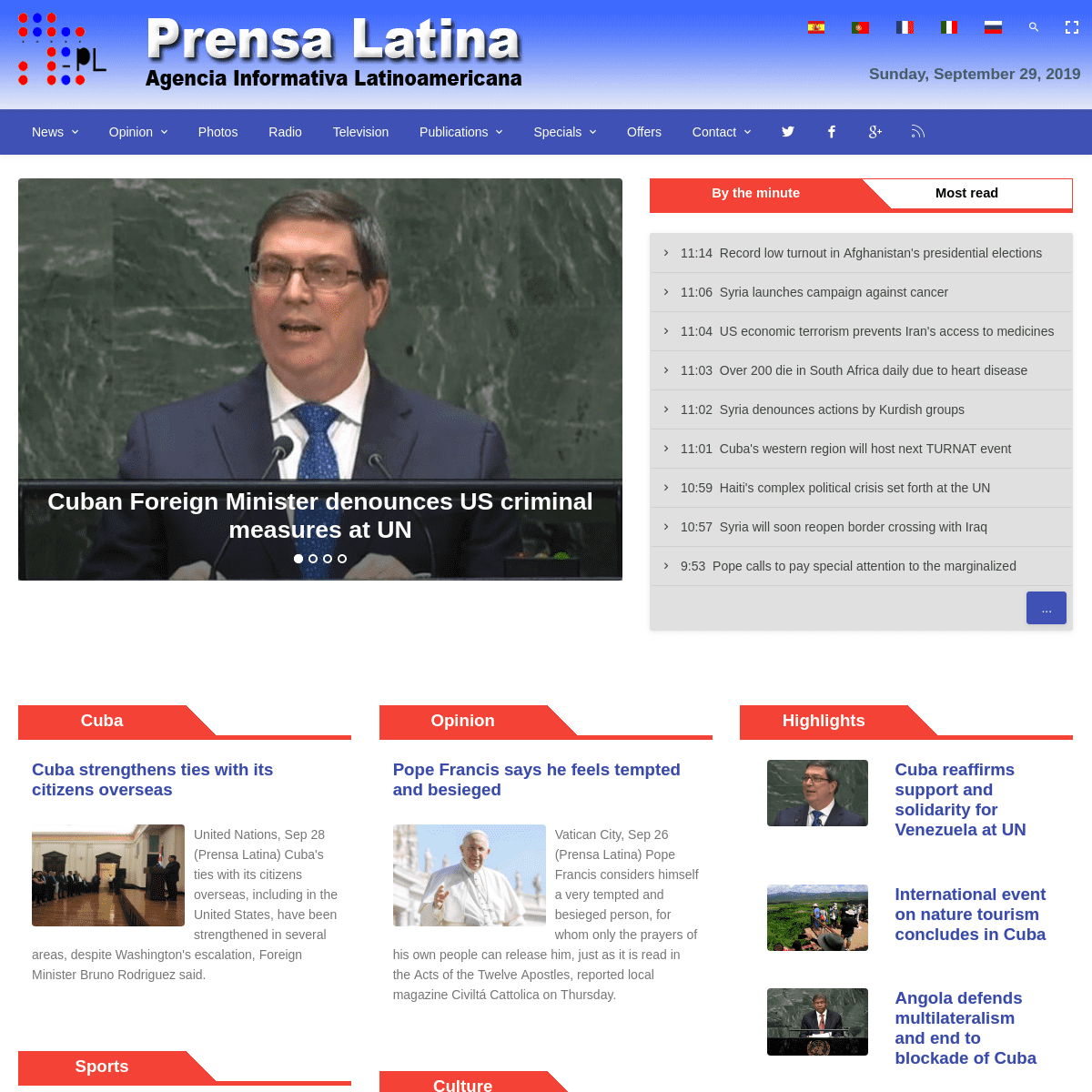 Prensa Latina - Latin American News Agency
