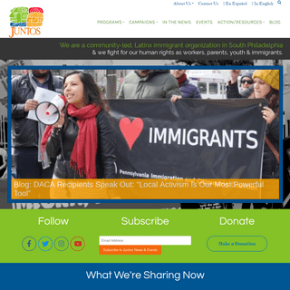 Juntos: Immigrant Rights are Human Rights