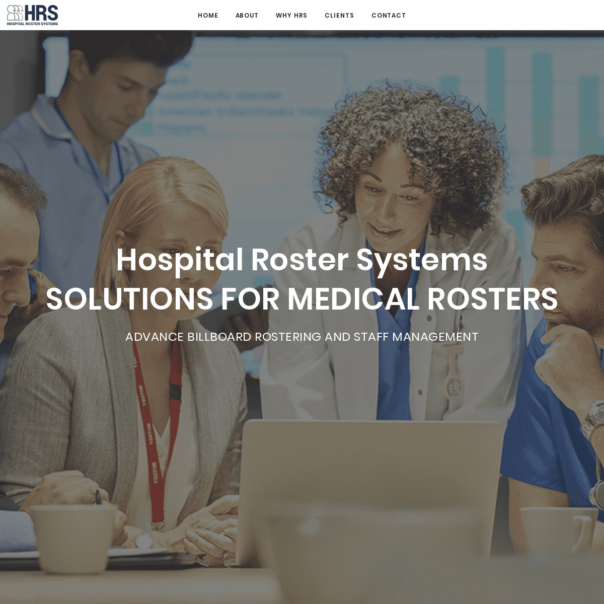 HRS - Advanced Billboard & Rostering System Designed Specifically for Medical Industry