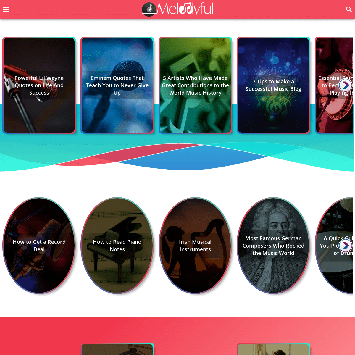 Melodyful | Learn Music & Instruments, Top Songs, Genres, Famous Artists