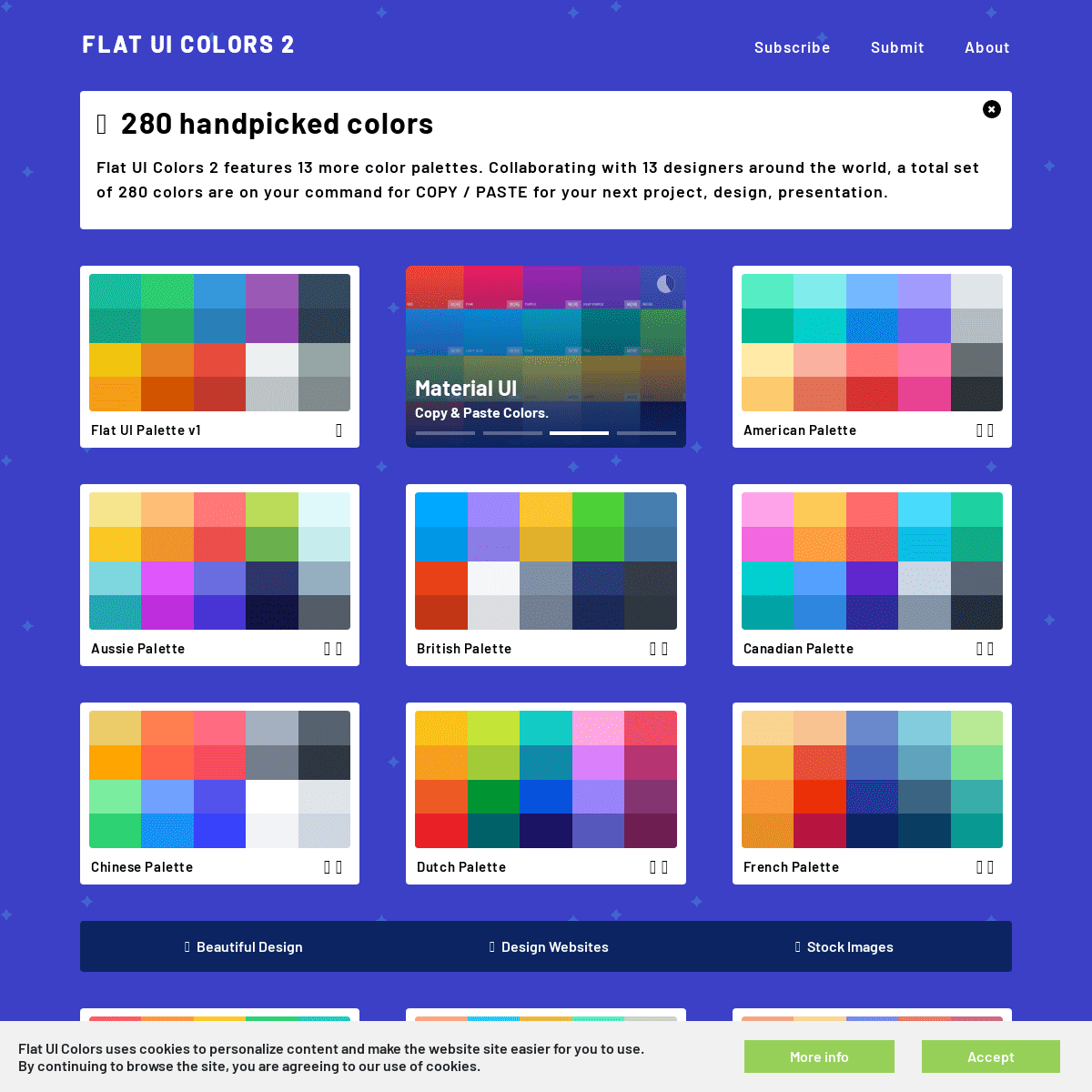 Palettes | Flat UI Colors 