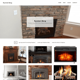 Rynmel Berg - Fireplace Ideas for a Cozy, Nature-Inspired Home