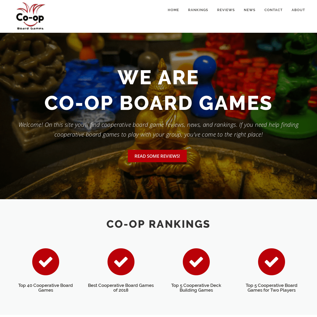 Co-op Board Games | Cooperative board game reviews, news, rankings, and more!