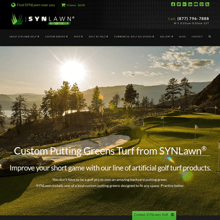A complete backup of synlawngolf.com