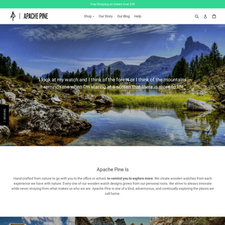 Apache Pine - Lifestyle Brand for the Adventurous