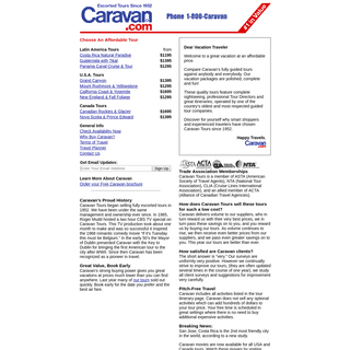 A complete backup of caravan.com
