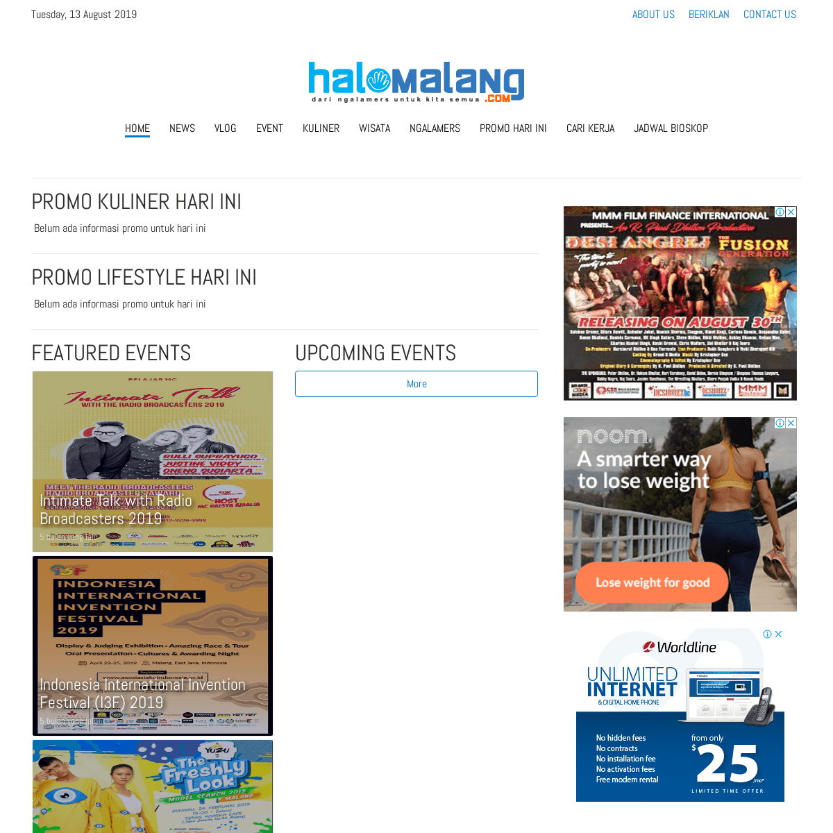 HaloMalang.com - Lifestyle, Kuliner, Wisata, Promo, Event, Cari Kerja di Malang Raya