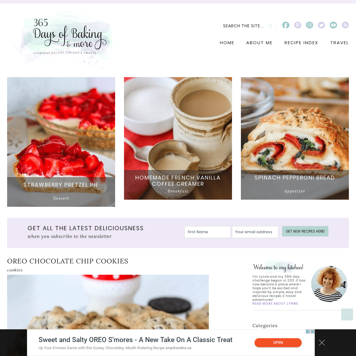 365 Days of Baking and More: A Food and Recipe Blog