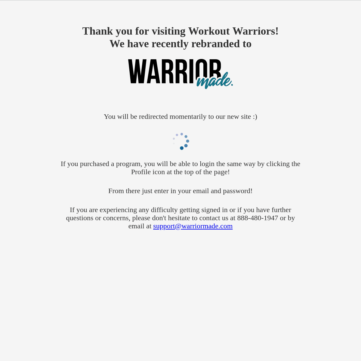 A complete backup of workoutwarriors.com