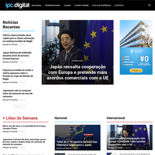 IPC DIGITAL | O maior portal dos brasileiros no Japão