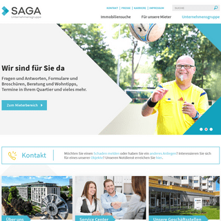 SAGA Unternehmensgruppe - wirtschaftlicher Erfolg und sozialer Ausgleich | SAGA Unternehmensgruppe
