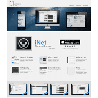 The iNet Network Scanner and Toolbox for Mac