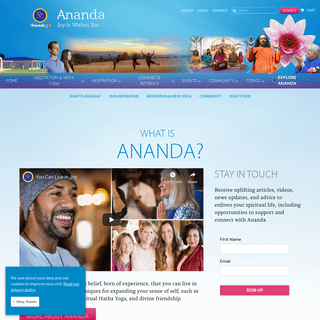 A complete backup of ananda.org