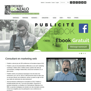 Consultant marketing web et médias sociaux | Frederic Gonzalo
