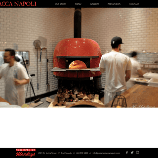 A complete backup of pizzeriaspaccanapoli.com