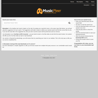 Musicpleer - Free online music downloader