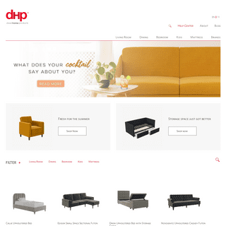 Welcome! | DHP Furniture