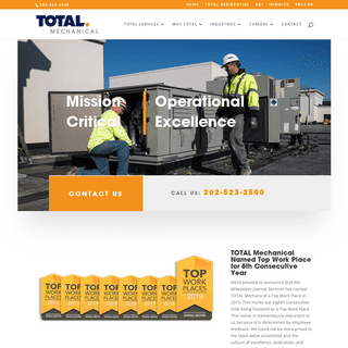 TOTAL Mechanical | HVAC, Electrical, and Plumbing Contractor