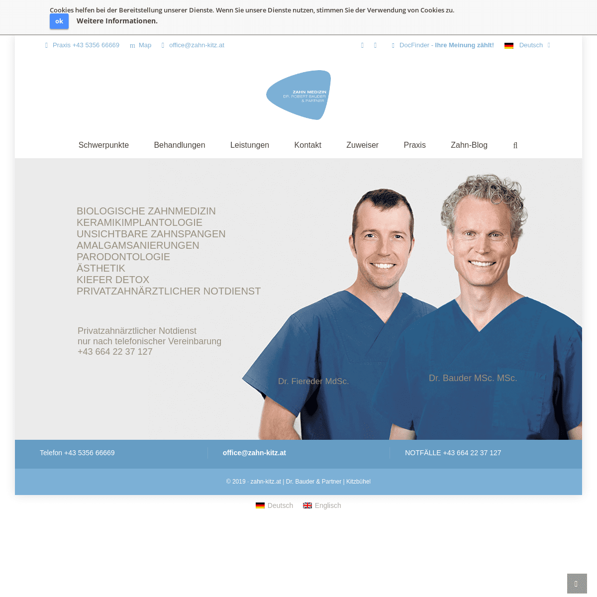 Zahnarztpraxis Dr. Robert Bauder & Partner Kitzbühel Tirol