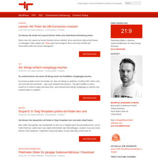 Tobias Redmann - Berater für ganzheitliche Website-Optimierung