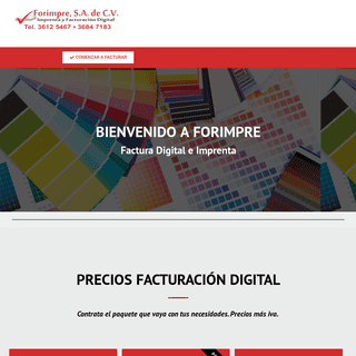 INICIO - Factura Digital e Imprenta