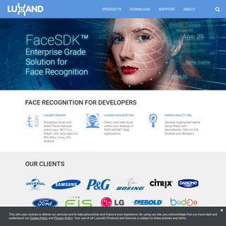 Luxand - Face Recognition, Face Detection and Facial Feature Detection Technologies