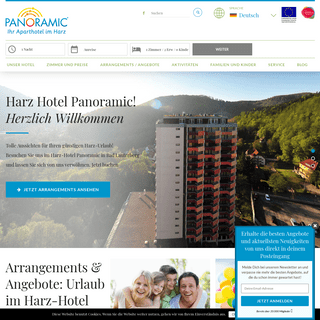 Harz Hotel Panoramic ▷ All Inclusive ▷ Familien Urlaub