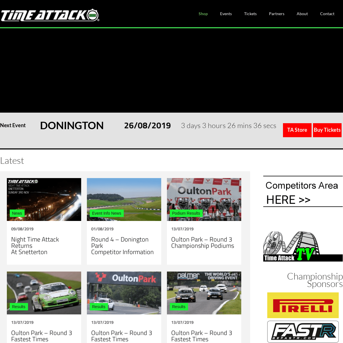 Time Attack Championship - It's not racing... It's Time Attack