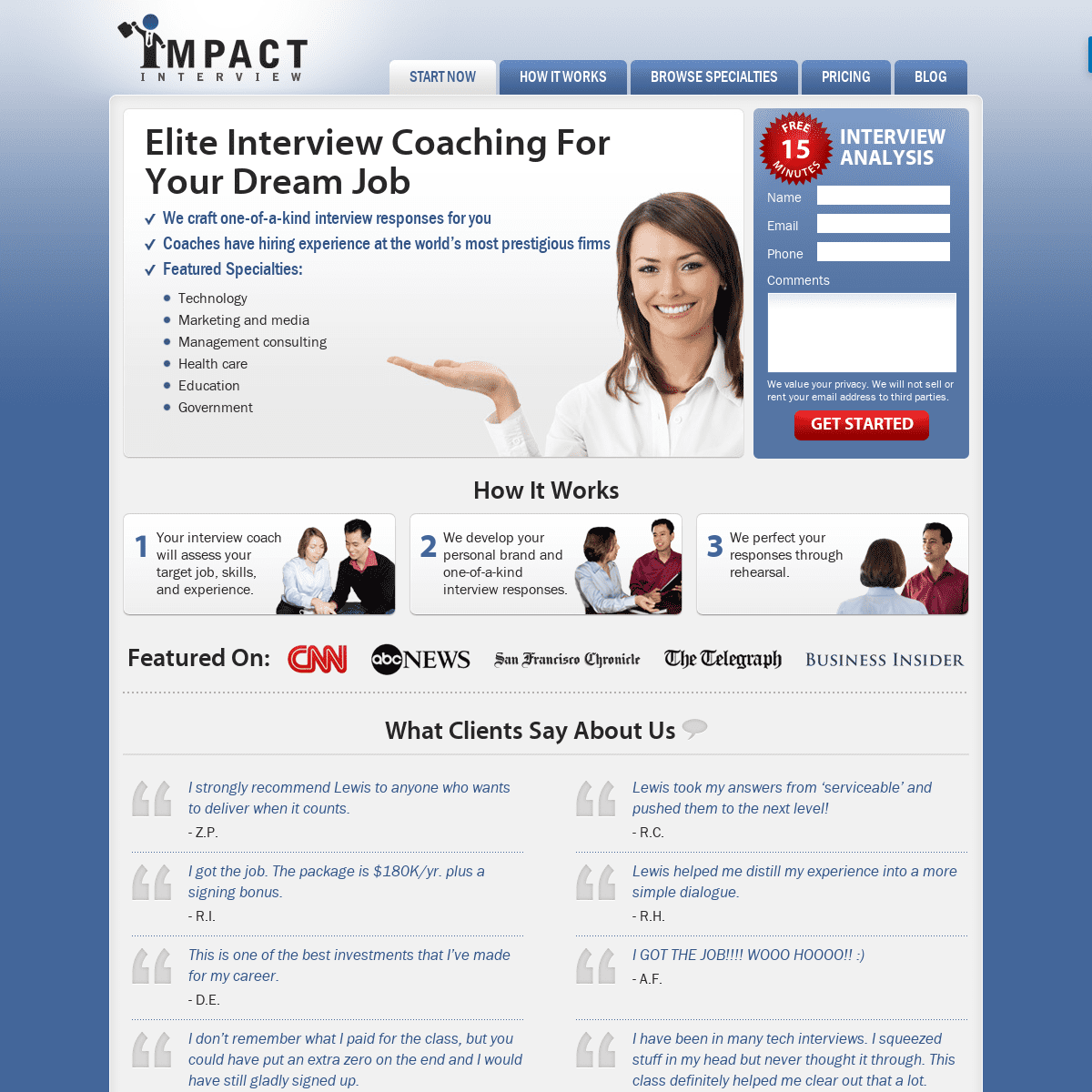 Professional Interview Coach for $100k Jobs