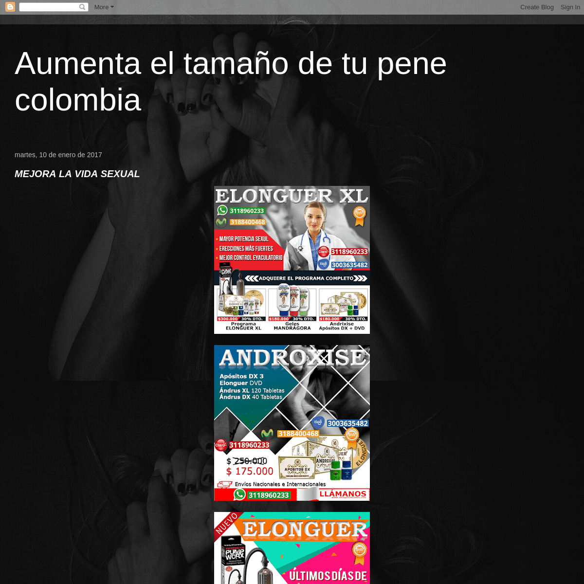 A complete backup of penegrandecolombia.blogspot.com