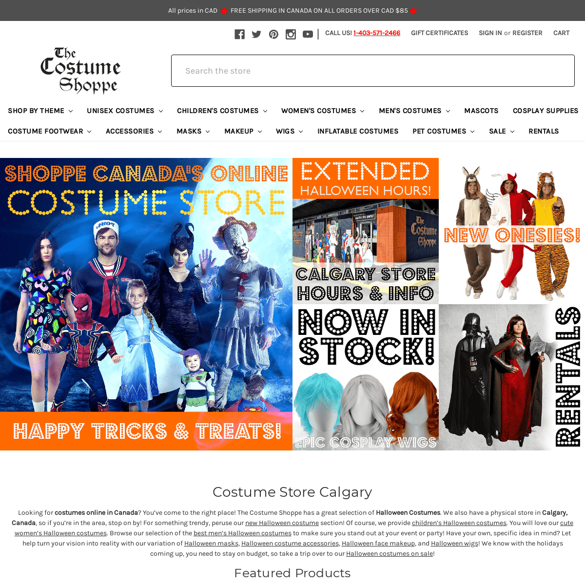 A complete backup of thecostumeshoppe.com