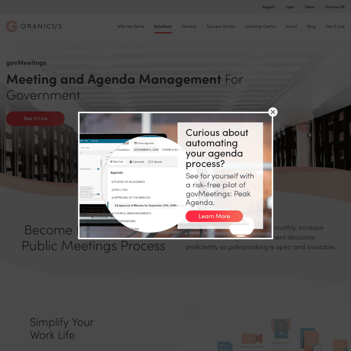 Government Agenda Management Software l govMeetings by Granicus