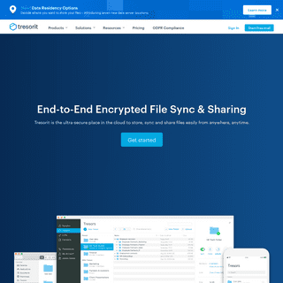 End-to-End Encrypted Cloud Storage for Businesses | Tresorit