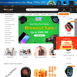 Online Shopping for Cool Gadgets, Smart Watch at Banggood India