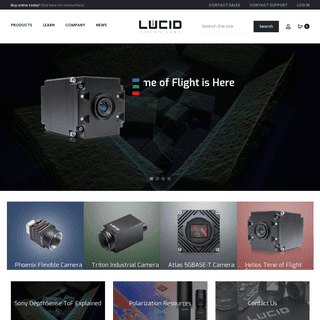 LUCID Vision Labs - Industrial Machine Vision Cameras For Manufacturing, Vision & Inspection