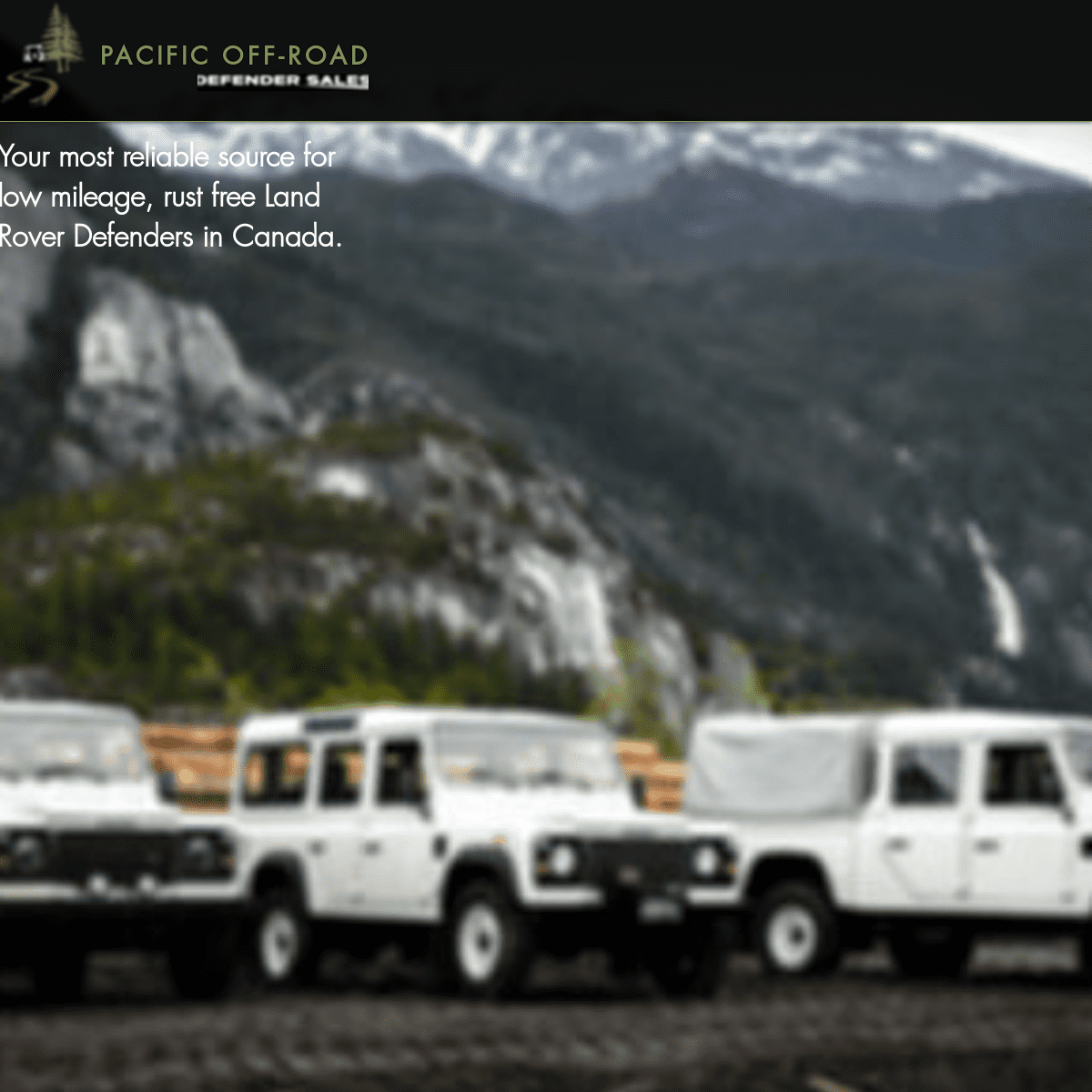 Pacific Off-Road Land Rover Defender Sales - Squamish, BC
