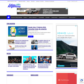 SITIOS ARGENTINA - Portal de noticias, medios Argentinos.