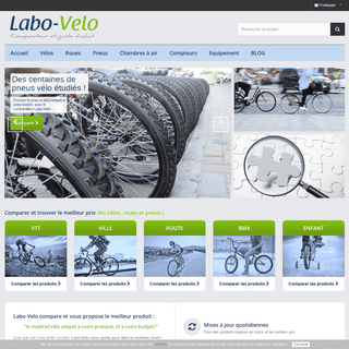 Comparateur de Vélos et VTT - Labo-Velo.fr