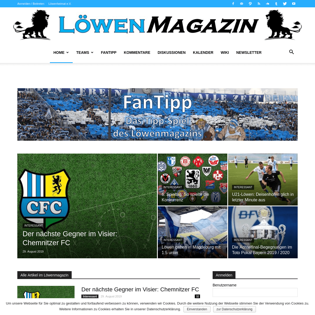 Löwenmagazin - Das Fanmagazin für den TSV 1860 München