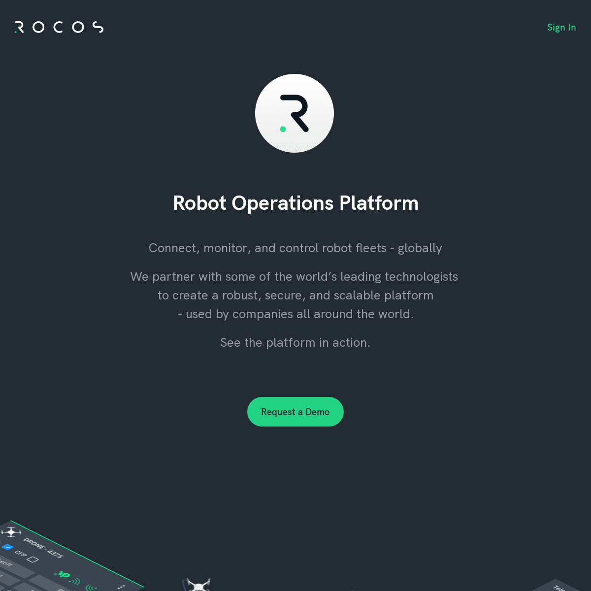 Rocos - Robot Operations Platform 