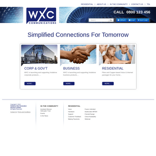 Official Home Page of WorldxChange Communications Limited WXC Communications