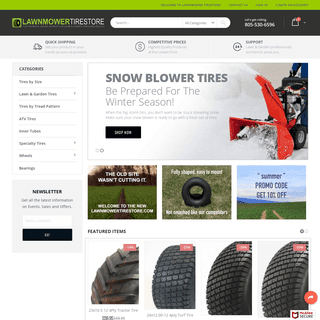 Lawn Mower Replacement Tires | Lawn and Garden Mower Tires