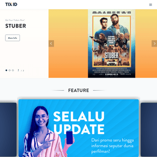 TIX ID - Aplikasi Pembelian Tiket Bioskop di Indonesia
