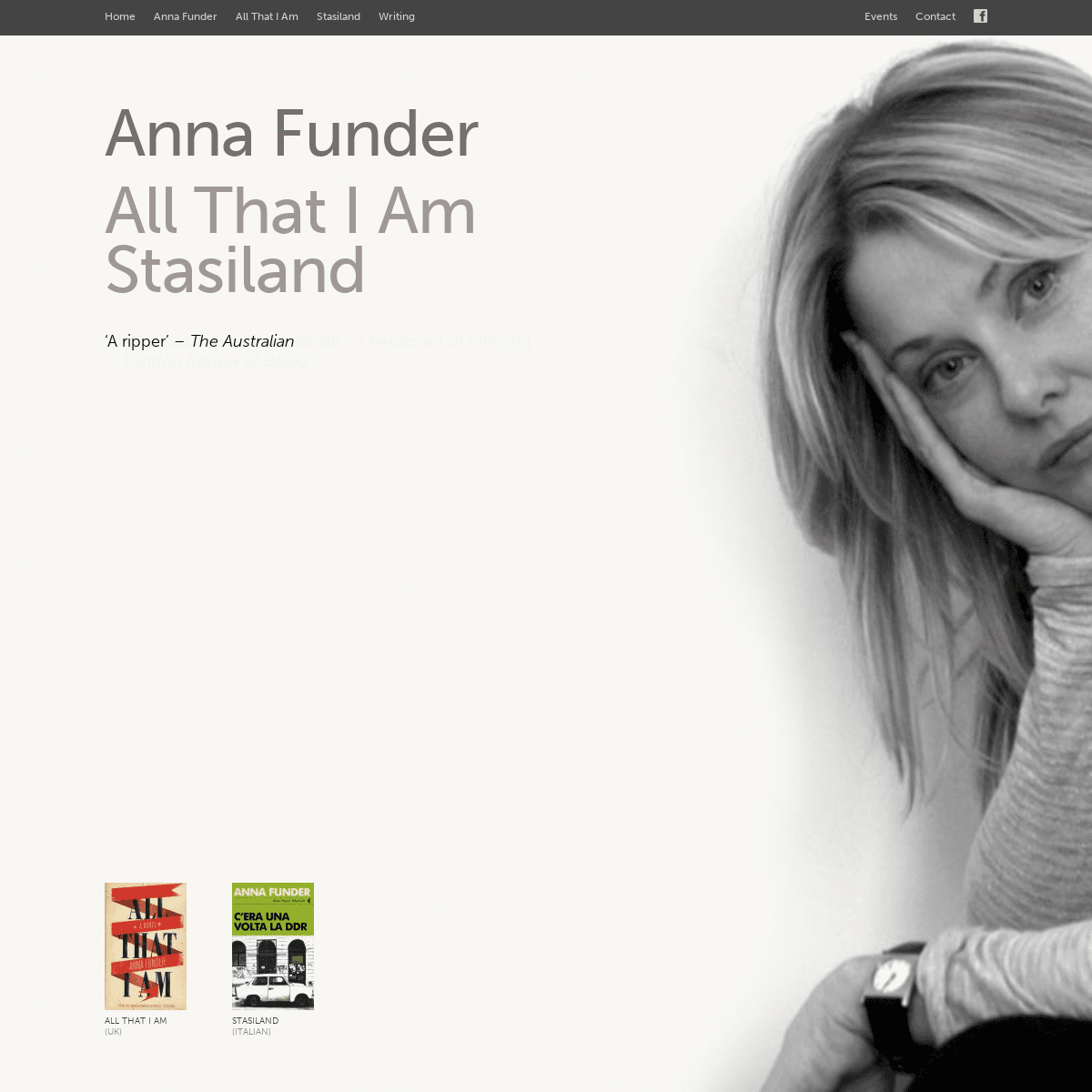 Anna Funder  